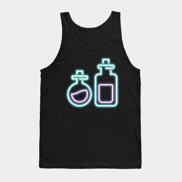 Potions in neon optics Tank Top by rueckemashirt